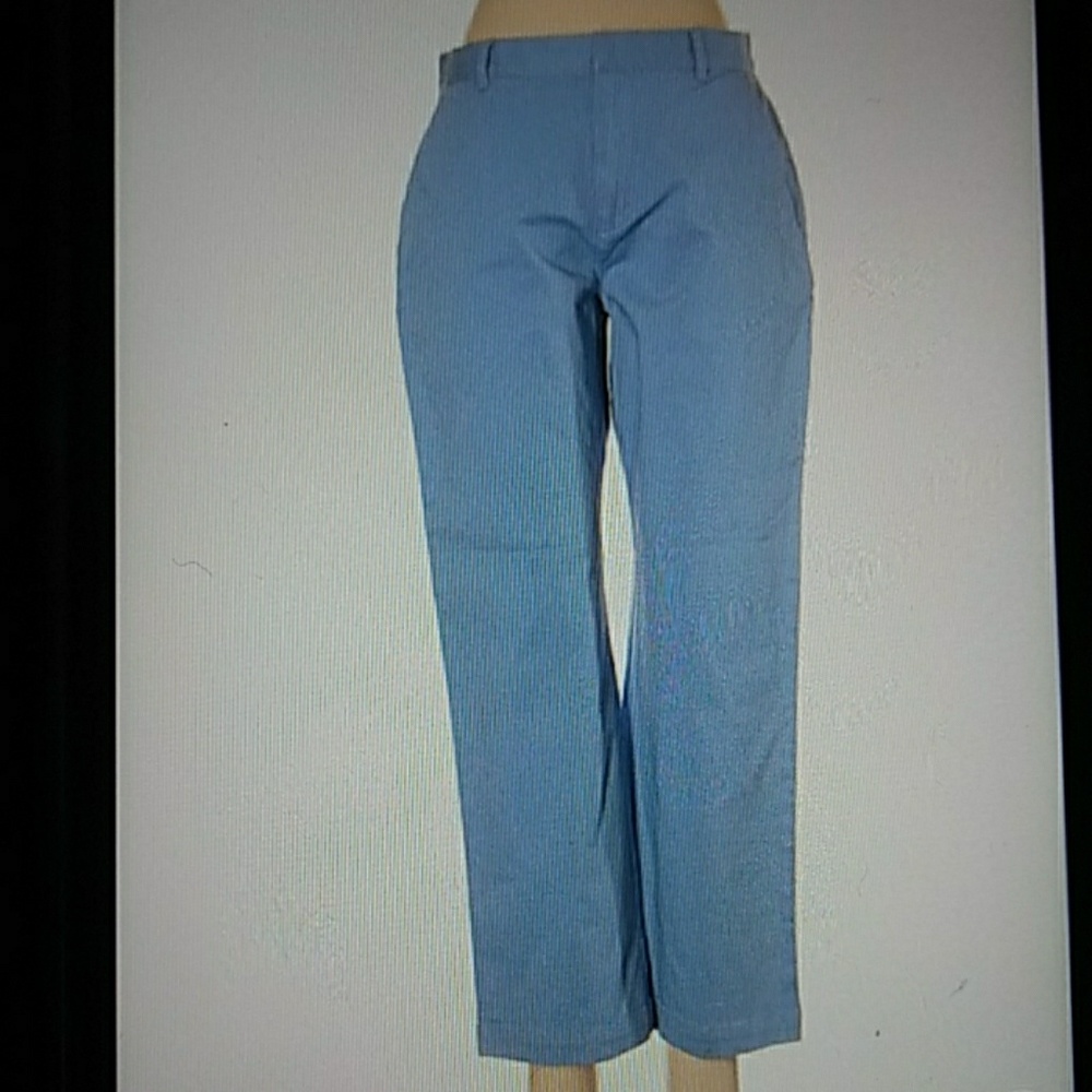 Calvin Klein Jeans.  Casual Pants. Size 6 . Blue.
